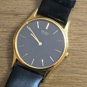 SEIKO Quartz LEATHER watch